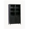 WOOOD Vetrina in metallo Exhibit - Nero