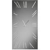 LIBEROSHOPPING Orologio rettangolare verticale in cristallo Fumè 80x160 cm - BRANDON