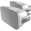 Bowers & Wilkins AM-1 Altoparlante bianco - Altoparlanti (2-vie, 1.0 canali, con filo, 46-50000 Hz, 8 Ohm, Bianco)