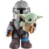 Mattel Plush Licensed Star Wars Clan Of Two: Mandalorian E Grogu Presentano Peluche