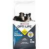 VERSELE-LAGA - Opti Life Senior Medium & Maxi - Crocchette per cani - Razze medie e grandi- 12,5kg