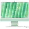 Apple Computer Pc Fisso AllinOne Apple IMAC 24" M4 10 CPU/10 GPU 16+512GB Green MWV03