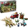 LEGO JURASSIC WORLD MISSIONE DINO SCOPERTA DELLO STEGOSAURO CON 2 DINOSAURI FUOR