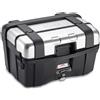 GIVI SRL Valigia MONOKEY Trekker in alluminio naturale, 46 lt - GIVI TRK46N