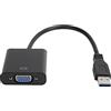 ASHATA Adattatore da USB 3.0 a VGA, Cavo Adattatore da USB 3.0 a VGA Maschio a Femmina, per Windows 7/8/10, Convertitore Video 1920x1080 5.0 Gbps, Plug And Play