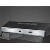 Smeg KSEC61XE3 cappa aspirante Incassato Nero, Acciaio inox 315 m³/h