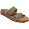 DR.SCHOLL'S DIV.FOOTWEAR Scholl Tymeg Ciabatta Uomo con Tecnologia Scholl Bioprint Colore Verde Militare Taglia 41