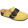 DR.SCHOLL'S DIV.FOOTWEAR CALZATURA AMALFI CLOG FELT+SYNTHETIC WOMAN YELLOW 36