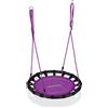 Relaxdays Altalena da Giardino a Nido per Bambini e Adulti Regolabile Ø 80 cm