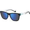 Polaroid Occhiali da Sole POLAROID PLD 2138/S 0VK MATTE BLACK BLUE 56/17/140 UNISEX