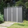 Parama Casetta da giardino in acciaio zincato grigio 2,77x1,93xh1,96m - 91kg - 5,35 metri quadri