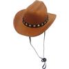 Generico Cappello da cowboy gatto, cappello da cowboy | Cappello da cowboy traspirante per gatti - Comodi cappelli cosplay per costumi da cowboy, costumi di Halloween per cuccioli per cani e gatti di p