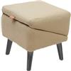 Generico Rampa per cani letto | Scale per scale cani | Passi compagnia della gatto pieghevole | Passi cane non slip 2 in 1 letto | Sedia pieghevole rimovibile in legno Sgabello sedile imbottito