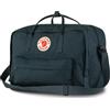 Fjällräven Kånken Weekender Borsone da Viaggio 30 L, Navy | Borsone, tracolla o zaino; tasca imbottita per laptop fino a 17, Vinylon F idrorepellente