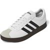 adidas VL Court Base Shoes, Scarpe Donna, Ftwr White/Core Black/Grey One, 42 EU