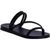 DON ALGODON Mujer - Chanclas para Playa Y Piscina-Sandalias Flip Flop de Goma con Suela Antideslizante Y Diseño Ligero, Donna-Infradito Spiaggia Sandali, Nero, 37 EU