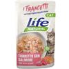 Life Natural Trancetti per Gatti in bst da 55 gr Gusto Tonnetto con Salmone