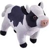 Wild Republic Pocketkins Eco Mucca, Animale di Peluche, 12 cm, Giocattolo di Peluche, Realizzato con Materiali Riciclati, Ecologico