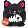 Snackles Halloween, peluche Serie 1 da 20 cm di ZURU, peluche con accessorio snack (SALEM)