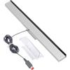 Cerioll Wii Sensor Bar, Barra del Sensore Console Wii, Ricevitore Cablato Wii, Barra Sensore a Raggi Infrarossi Cablata, Sensor Bar Compatibile con Console con Supporto Trasparente, Facile da Montare