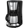 Russell Hobbs Macchina Caffè Americano - Con Filtro per Estrazione e Aroma ottimali - Max 8 tazze; Caraffa Termica da 1 L; Piastra riscaldante; Spegnimento automatico; 1100 W; Adventure 24020-56