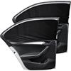 CGEAMDY 2 Pezzi Parasole per Auto, Tendine Parasole Auto Finestrini Laterali, Tende Oscuranti Vetri Auto, Tendine Parasole UV Anti-Zanzara, Automotive Interno Accessori Decorazione(Fenêtre Posteriore)
