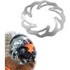 BIUGERCN Dischi Freno Posteriori per Moto 220mm Dischi Freno per 125cc 250CC 350cc 450cc 530cc EXC XCW SX XC 1998-2025 125cc-450cc TC TF Te Fe FX 2014-2025 Motocross Enduro