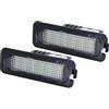 joonnair 2 X LED Luci Targa per Auto Per VW Golf 4 5 6 Caddy 3 4 Passat Jetta, Lampada Targa 6000k 12V, 18SMD Canbus Senza Errori, Luci Targa LED Bianca