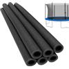 Generic 6 coperture per pali per trampolino, imbottitura in schiuma, 88 cm, per tubi in spugna, rivestimento protettivo per trampolino, per bambini e famiglie all'aperto