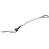 Fackelmann Forchetta da carne Essential in acciaio inox, lavabile in lavastoviglie, con occhiello per appenderla
