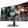 Minifire Monitor Gaming 27" Curvo 100Hz 1ms FHD FreeSync Speaker Eye-Care VESA
