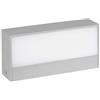 V-TAC VT-8056 Lampada LED da parete rettangolare 9W colore grigio doppio fascio luminoso da muro esterno IP65 luce bianco freddo 6400k sku 218241