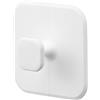 Yamazaki 1842 TOWER Magnetic Silicone Sponge, white, Silicone/Magnet, 7.5 x 7.5 x 3 cm