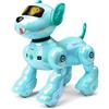 VATOS Nuovo Cane Robot Telecomandato per Bambini,Cane Robot Intelligente Programmabile con 17 Funzioni Interattive,Canto Danza Cammina Giocattolo per Cani Robotici Regalo per Bambini dai 3 ai 8 Anni