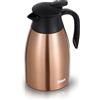 Tiken 1.5L Caraffa Termica per il Caffè da, Brocca Isolante in Acciaio Inossidabile per il Caffè, Tè e altre Bevande Calde e Fredde