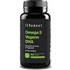 Zenement Omega-3 DHA 80% - da Olio di Alghe - Trigliceridi - 90 Capsule Vegane | il DHA contribuisce alla normale funzione cerebrale - 900 mg per Dose - Alta Assorbibilità - Zenement