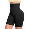 YARRCO Shapewear Guaina Contenitiva Donna Pancia Piatta Guaina Modellante Snellente Pantaloncini Mutande Contenitive Intimo Modellante Slip Contenitivo Vita Alta Senza Cuciture Body Shaper (#1 Taupe,XXL)