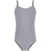 Petit Bateau A0cnt, Costume da Bagno 1 Pezzo Bambina, Blu/Bianco, 8 Anni