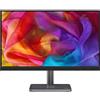 Lenovo L24i-30 Monitor Gaming - Display 23.8 FullHD (1920x1080, IPS, 4 ms, 75Hz, Input HDMI+VGA, Cavo HDMI, FreeSync, Base in Metallo e Supporto per smartphone) Inclinazione regolabile - Nero/Grigio