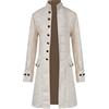 Generic Blazer Da Uomo Casual Giacca Slim Fit Con Bottone Suit Jacket a Due Bottoni Blazer Da Uomo Suit Jacket Formale Eleganti Giacche Da Smoking Per Matrimoni Feste Lauree Business In Cotone (White, S)