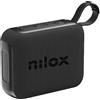 Nilox Cassa Bluetooth Portatile e Compatta, Speaker Bluetooth Potente 5W, Design Moderno e Sportivo, Durata Batteria Fino a 4.5 ore