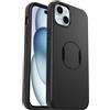 OtterBox Cover OtterGrip Symmetry per iPhone 15 Plus/iPhone 14 Plus con MagSafe, resistente a shock e cadute, con grip integrato, testata 3x norme MIL-STD 810G, Nero