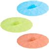 LURCH Set di 3 coperchi diamantati giada, ambra e acquamarina - 3 coperchi in silicone per bicchieri, senza BPA, lavabili in lavastoviglie, riutilizzabili, in silicone