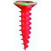 Metaltex 54700510080, Vite di ancoraggio per stendibiancheria ad ombrello, in plastica, Rosso, 15 x 15 x 42 cm