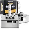 XELORD D5S Xenon Lampadine 35W Per Auto Fari,6000K Luce Bianco Brillante HID,2 Lampadina