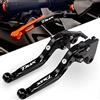 Aveko Per T-MAX 500 530, TMAX530 SX/DX, TMAX 560/DX/ABS, TMAX 560 MAX TECH, TMAX 560 TECH MAX ABS, Accessori Moto CNC Regolabile Allungabile Pieghevole Freno Frizione Leve (nero pieno)