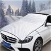 Adunsiaoto Copertura Parabrezza Autos, Copri Parabrezza per Auto Inverno, Coperture Pieghevoli del Parabrezzas, Protezione Parabrezza Antighiaccio, Protezione Antineve Autos, Accessori Autos