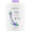 Yardley London Polvere per il corpo profumata alla lavanda inglese, talco per donne che aiuta a combattere odori e abrasioni, polvere per il corpo lavanda inglese 200 g