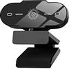 Jrifedptry Webcam Mini PC USB Camera Professionale HD Web Cam Con Microfono Per Computer Ufficio Gioco Streaming