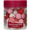 FunCakes Choco Crispy Balls Love Affair - Perles di Cioccolato, Ottime per decorare torte, cupcake, biscotti, crostate e molto altro - Decorazione per torte - 60g